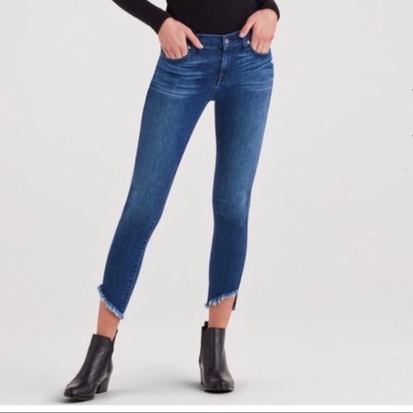 7 For All Mankind ankle gwenevere jeans - Picture 3 of 10